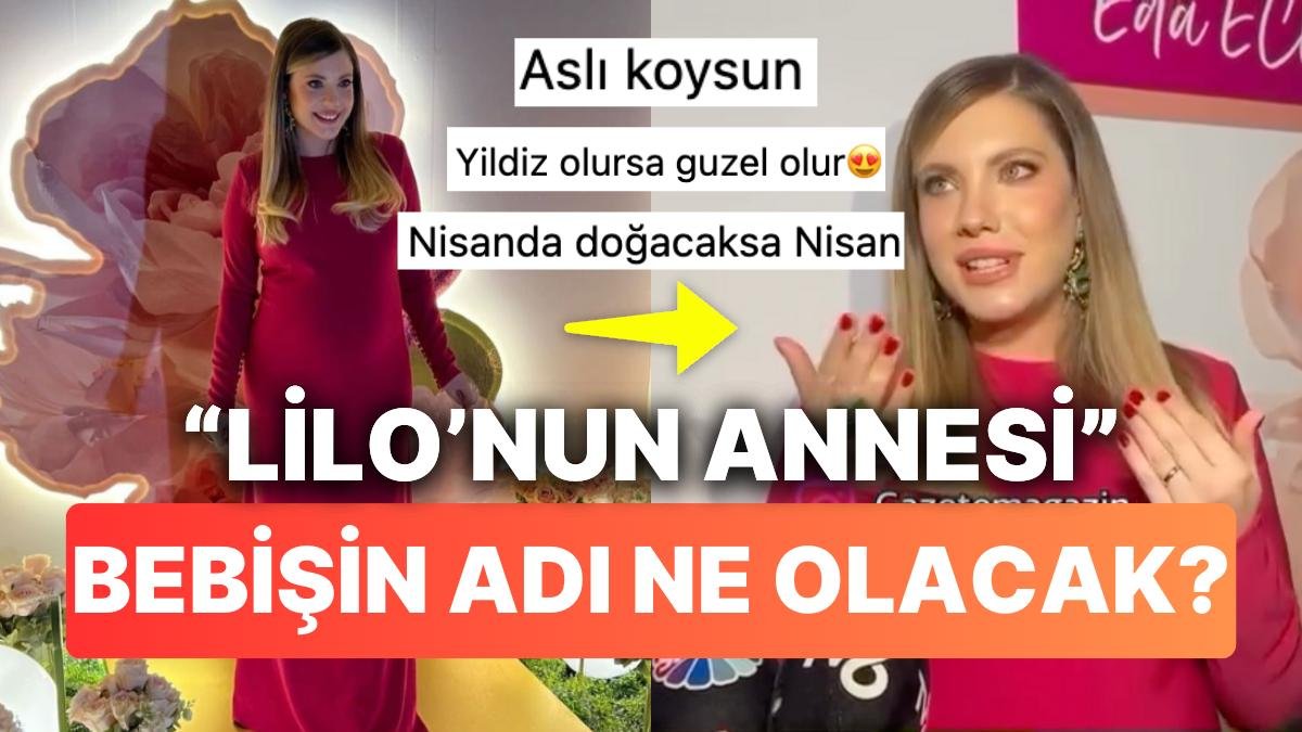 Yeni Nesil Bebek İsimlerine İsyan Eden Eda Ece Bebeğin İsmi Bir Kez Daha Sorulunca Güldüren Bir Cevap Verdi