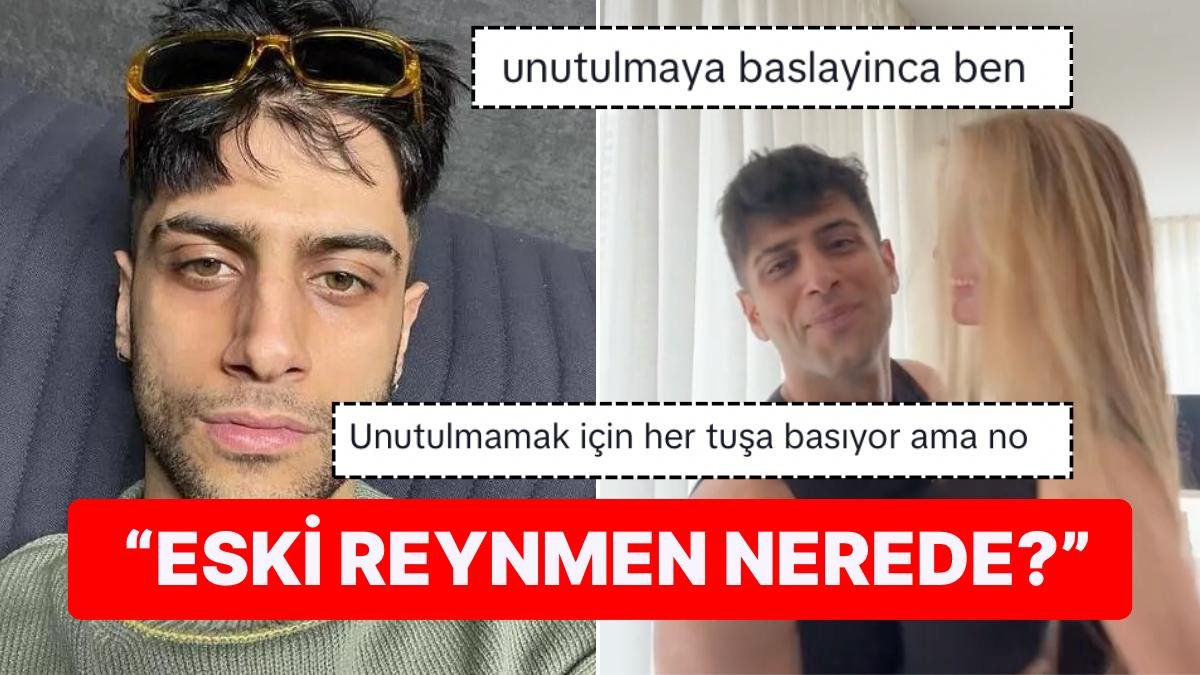 Sevgilisine Yapıştığı Videoyu Paylaşan Reynmen’in Zorlama Hareketleri “Geri Dönmek İçin Uğraşıyor” Dedirtti