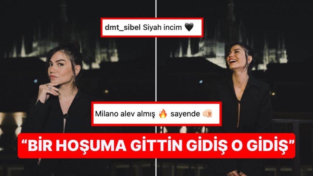 Bir Süre Ortalıktan Kaybolacağını Açıklayan Demet Özdemir’in Milano’dan Paylaştığı Pozları Övgülere Boğuldu