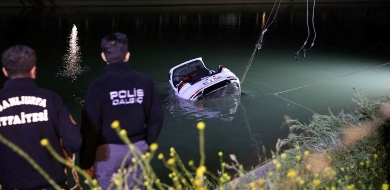 5 çocuğu ve eşi sulama kanalına düşen otomobilde can vermişti: Baba tutuklandı