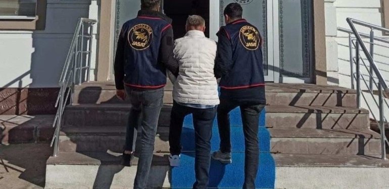 12,5 yıl hapis cezası ile aranan şahıs jandarmaya yakalandı