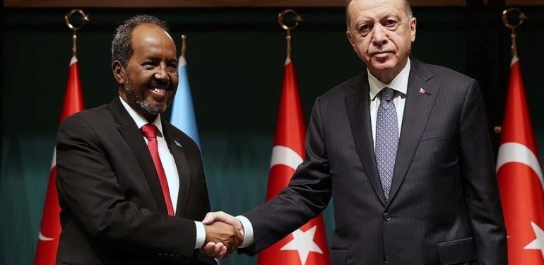 Cumhurbaşkanı Erdoğan, Somali Cumhurbaşkanı ile görüştü