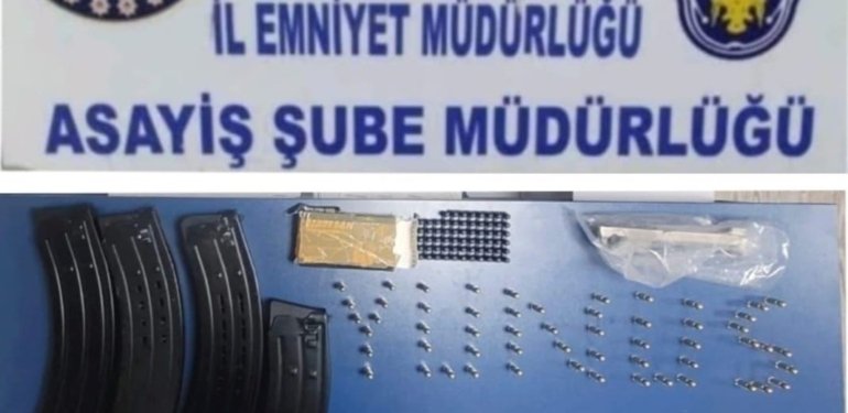 ‘Yunus’lardan kaçamadılar: 56 adet tabanca fişeği ve uyuşturucu ele geçirildi