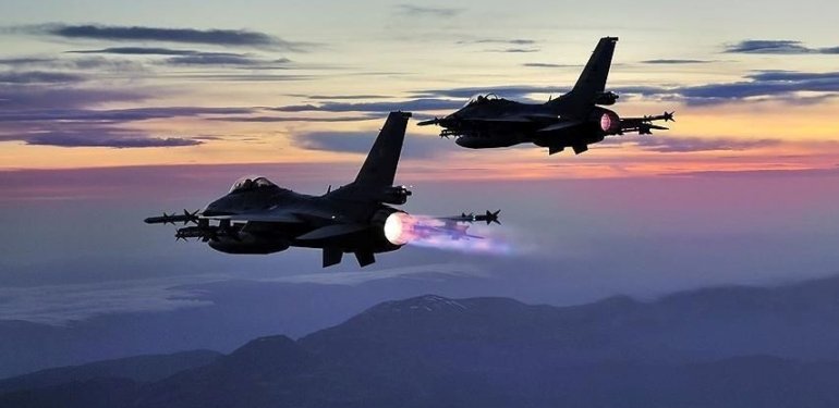 Irak’ın kuzeyine hava harekatı: 15 hedef imha edildi