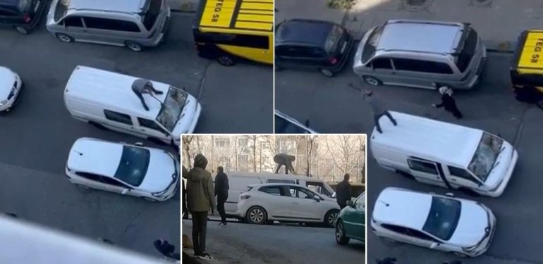 Gaziosmanpaşa’da baltalı, balyozlu yol verme kavgası