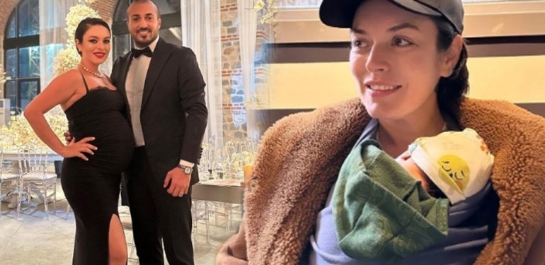 Ezgi Mola’dan oğlu Can ile yeni kareler: Ben sizin yerinize severim