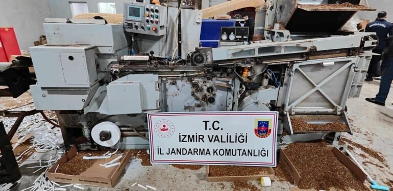 Kaçak sigara fabrikasına baskın: 52 milyon TL değerinde ürün ele geçirildi