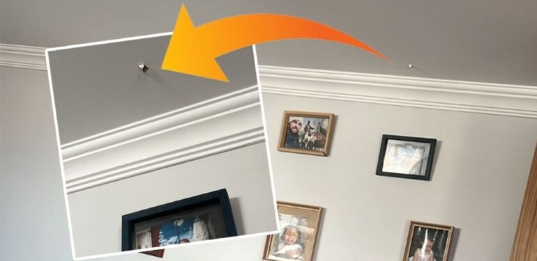 Tavanı delen yorgun mermi, çocuk odasına düştü