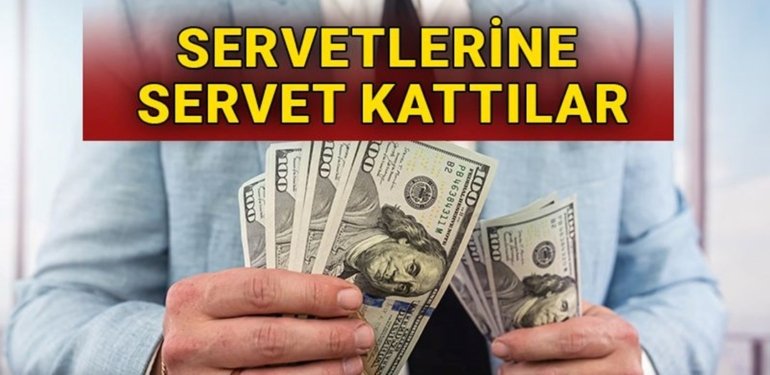 Servetlerine servet kattılar