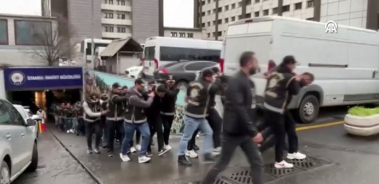 İstanbul’da suç örgütü operasyonunda 65 zanlı adliyede (Büşra’nın ölümü dahil 25 eyleme karıştılar)