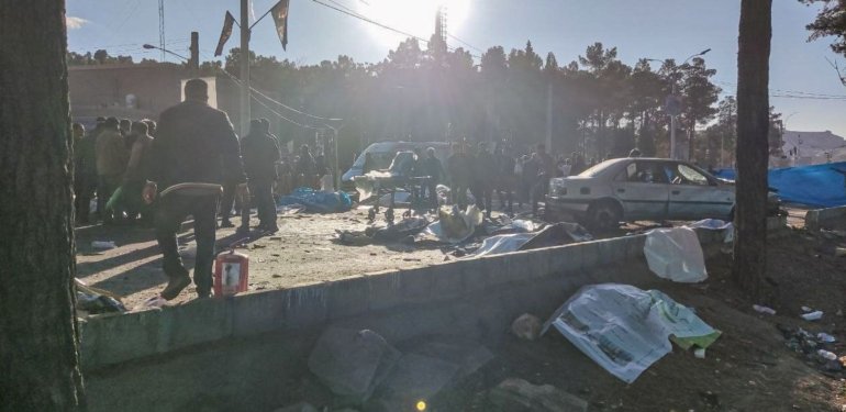 İran’daki bombalı saldırıdan yeni görüntü: 91 kişi hayatını kaybetti