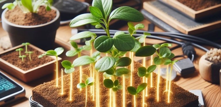 İsveçli bilim insanları bitki büyümesini hızlandıran elektronik toprak geliştirdi