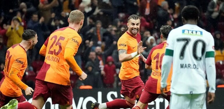 Galatasaray ligde 6 maçtır kaybetmiyor