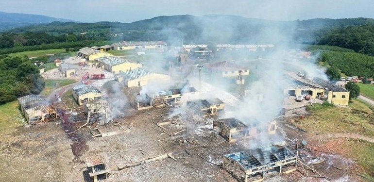 Havai fişek fabrikasındaki patlamada karar çıktı