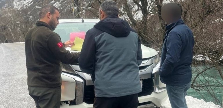 Tunceli’de kaçak avcılığa ceza