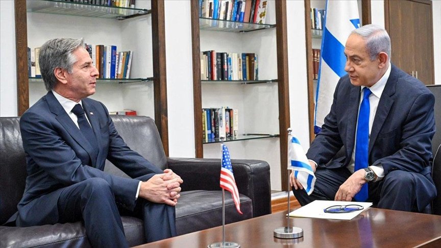 israil-basinina-gore,-netanyahu-ile-blinken-gorusmesi-gergin-gecti