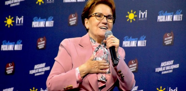 Akşener’in “Giderim” ifadesine partiden yalanlama
