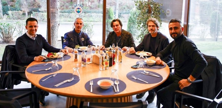 A Milli Takım Teknik Direktörü Vincenzo Montella’dan Fenerbahçe’ye ziyaret