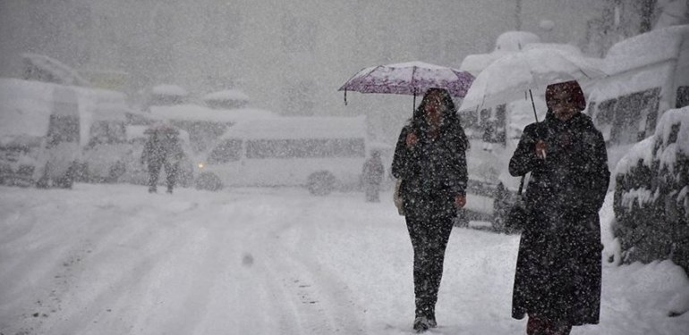Marmara’nın doğusu, Bolu ve Düzce’nin yüksek kesimleri için kuvvetli kar uyarısı