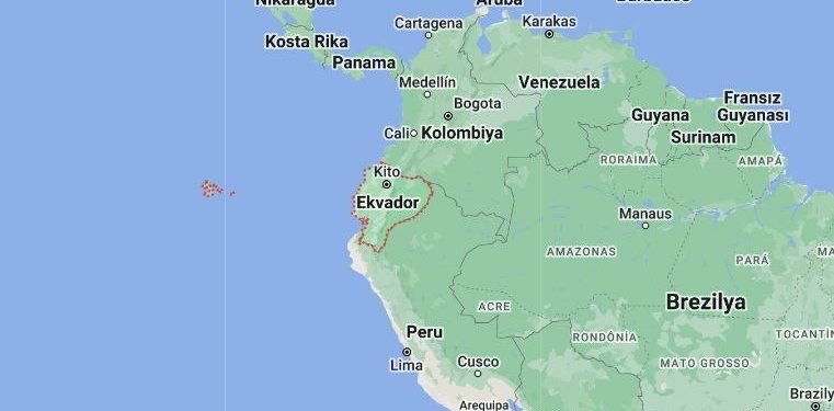 Ekvador nerede? (Ekvador’un konumu)