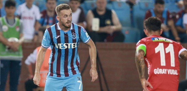 Trabzonspor’da Visca şanssızlığını geride bıraktı
