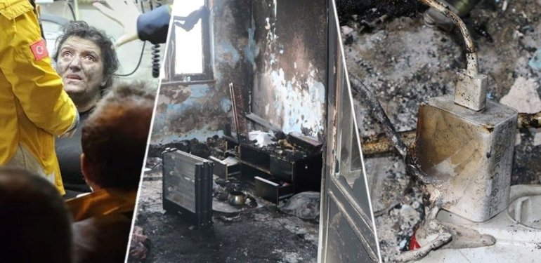 Şarjdaki telefon bomba gibi patladı