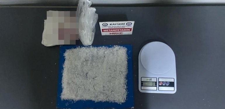 Kayseri’de 272 gram uyuşturucu ele geçirildi