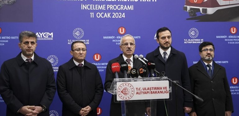 Bakırköy-Kirazlı Metro Hattı şubat sonunda açılıyor
