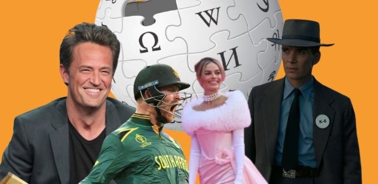 2023 yılında Wikipedia’da en çok aranan konular
