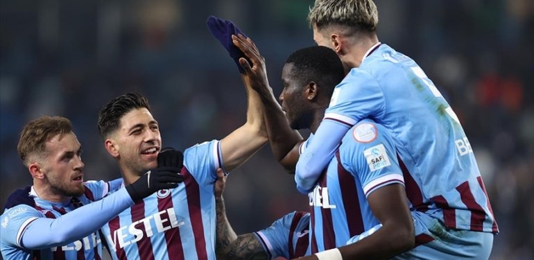 Trabzonspor, Samsunspor’u mağlup etti