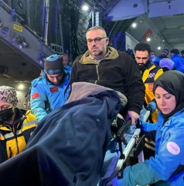 Gazze’den 85 hasta ve yaralı daha Türkiye’ye getirildi
