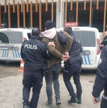 Hastaneyi birbirine kattı, gözaltına alındı