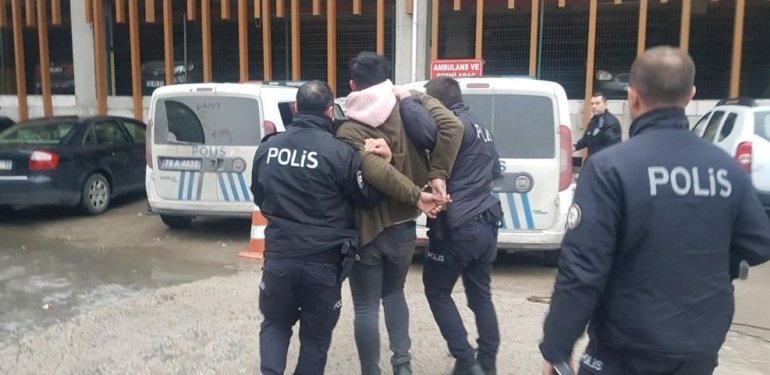 Hastaneyi birbirine kattı, gözaltına alındı