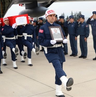Şehit Piyade Uzman Çavuş Samet Aslan’ın cenazesi Amasya’ya getirildi