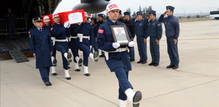 Şehit Piyade Uzman Çavuş Samet Aslan’ın cenazesi Amasya’ya getirildi