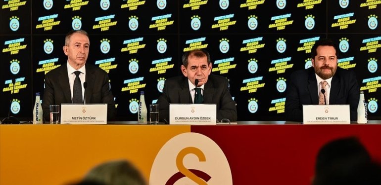 Galatasaray Kulübü yönetimi, gündeme dair açıklamalar yaptı