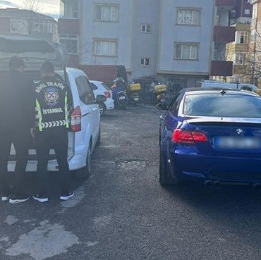 Beykoz’da drift pahalıya patladı: Sürücüye 20 bin 778 TL ceza