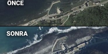 Japonya’daki deprem kıyı şeridini yaklaşık 250 metre kadar kaydırdı