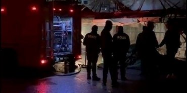 Gaziantep’te kundaklanan dükkan küle döndü