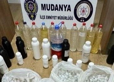 Bursa’da 1 milyon TL değerinde kaçak likit ele geçirildi