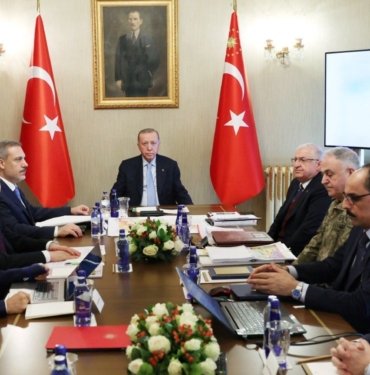 Cumhurbaşkanı Erdoğan başkanlığında güvenlik toplantısı