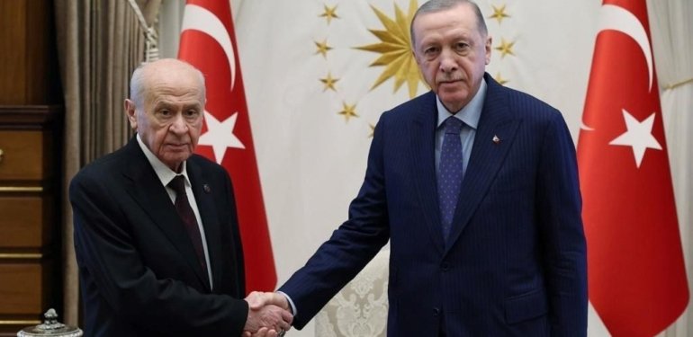 Cumhurbaşkanı Erdoğan, Bahçeli ile telefonda görüştü