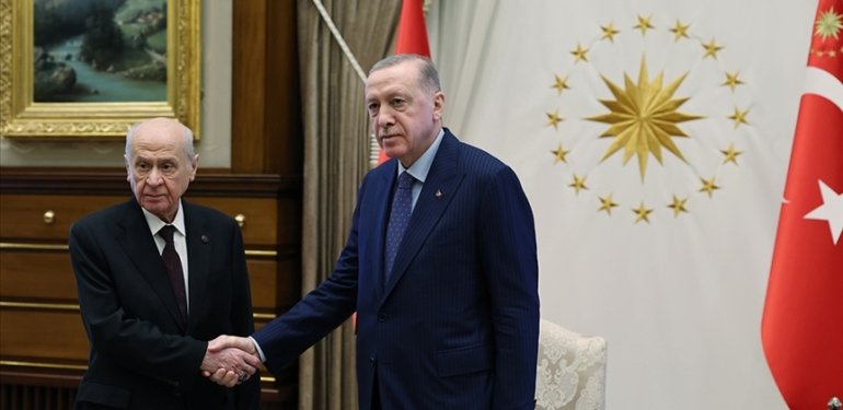Cumhurbaşkanı Erdoğan, MHP Genel Başkanı Bahçeli, İYİ Parti Genel Başkanı Akşener ile telefonda görüştü