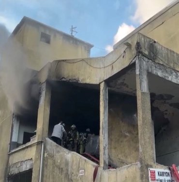 SON DAKİKA HABERİ: Bayrampaşa İşkent Sanayi Sitesi’nde yangın