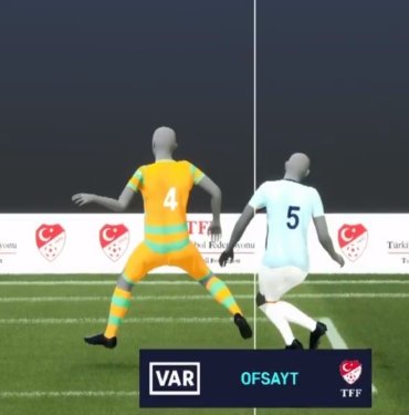 Süper Lig’de Yarı Otomatik Ofsayt Sistemi ilk kez kullanıldı