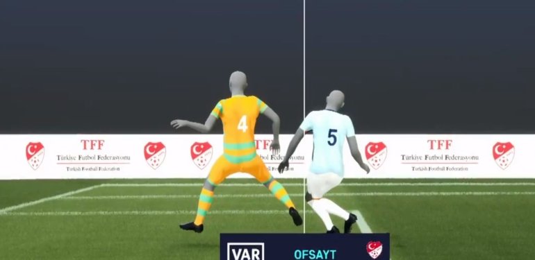 Süper Lig’de Yarı Otomatik Ofsayt Sistemi ilk kez kullanıldı
