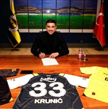 Rade Krunic resmen Fenerbahçe’de (Ara transfer dönemi resmileşen transferler)