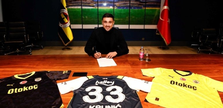 Rade Krunic resmen Fenerbahçe’de (Ara transfer dönemi resmileşen transferler)