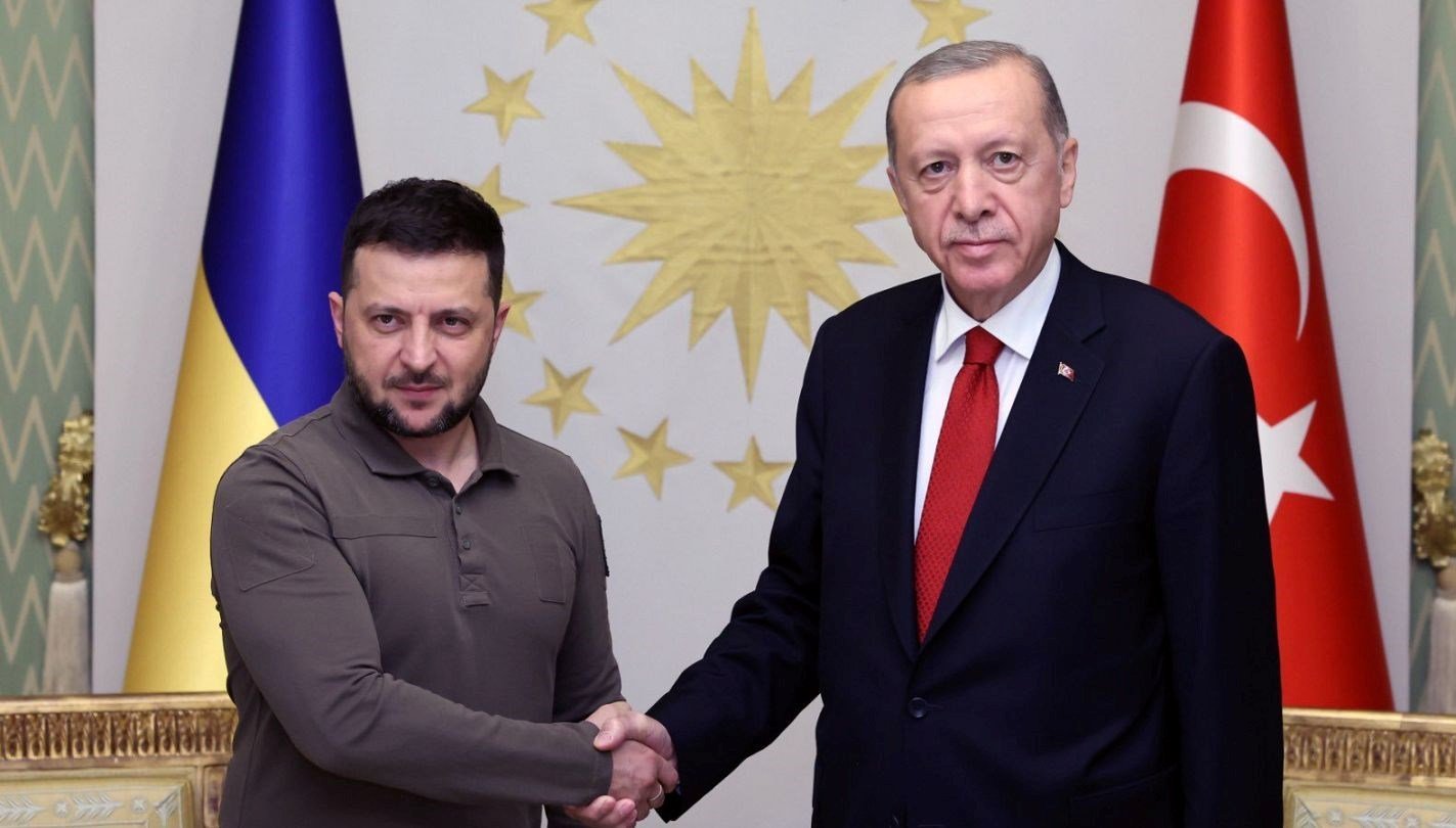 Cumhurbaşkanı Erdoğan, Zelenski ile görüştü 1 Cumhurbaşkanı Erdoğan, Zelenski ile görüştü