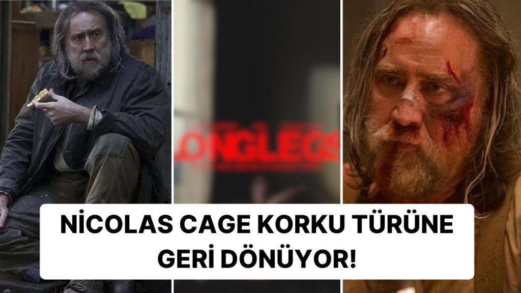 Başrolünde Nicolas Cage’in Yer Aldığı Seri Katil Filmi ‘Longlegs’ten Arka Arkaya Posterler Geldi!